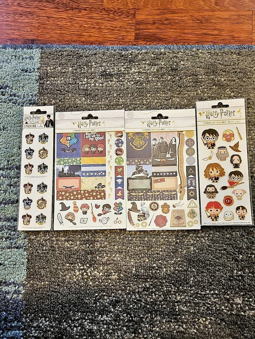 Harry Potter Sticker Sheets Set Multi